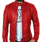 Leather Jackets Hub Mens Genuine Lambskin Leather Jacket (Black, Classic Jacket) - 1501248