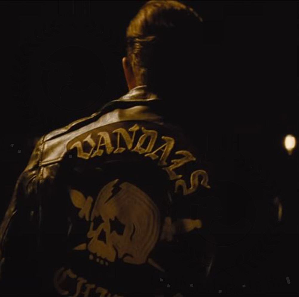 The BikeRiders Leather Jacket | Tom Hardy Leather Jacket | Vandals Chicago Biker Riders Leather Jacket - LJH0769