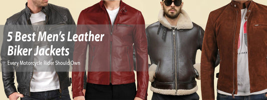 5 Best Men’s Leather Biker Jackets