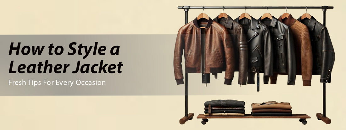 How to Style a Leather Jacket