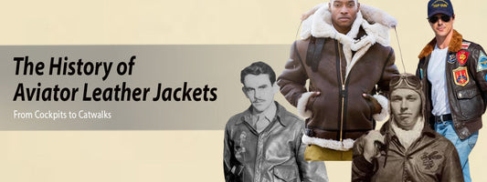 The History of Aviator Leather Jackets