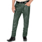 Thalor-Men's-Green-Slim-Fit-Leather-Pants