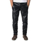 Veyron-Men's-Green-Faux-Leather-Pants