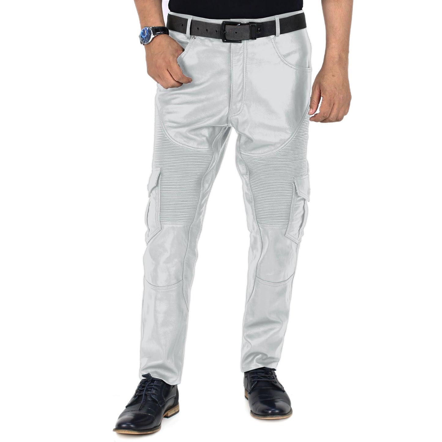 White@Ylira-Men's-White-Leather-Motorcycle-Pants