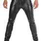 Crionis-Men's-Green-Faux-Leather-Pants