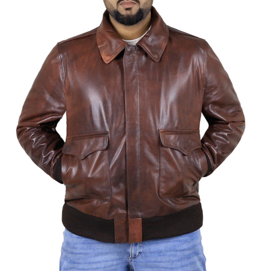 Vax Brown@Altrion Brown Flight Leather Jacket@altrion-brown-flight-leather-jacket