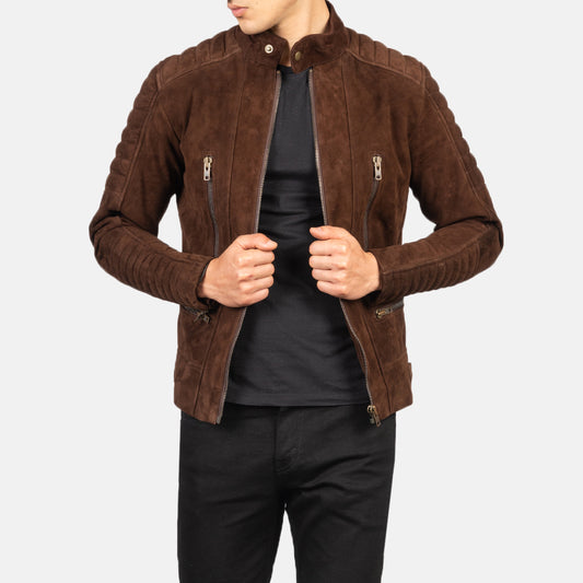 Suede-Brown@cassira-brown-suede-cafe-racer-leather-jacket