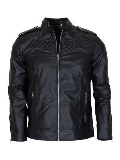 Classic-Black-Batman-Beyond-Leather-Jacket