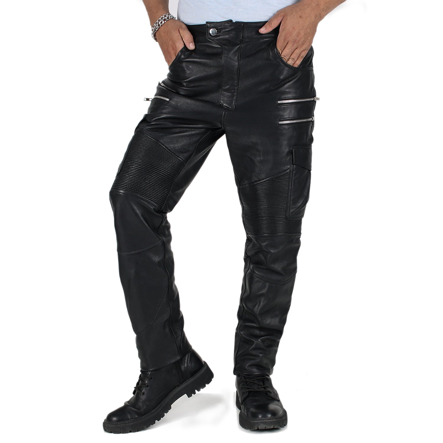 Black@Eryon-Mens-Black-Leather-Motorcycle-Pants