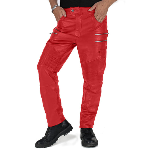 Red@Eryon-Mens-Red-Faux-Leather-Pants