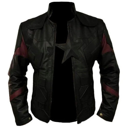 Leather-Jackets-Hub-Mens-Genuine-Lambskin-Leather-Jacket-(Black,-Captain-America)---LJH1054