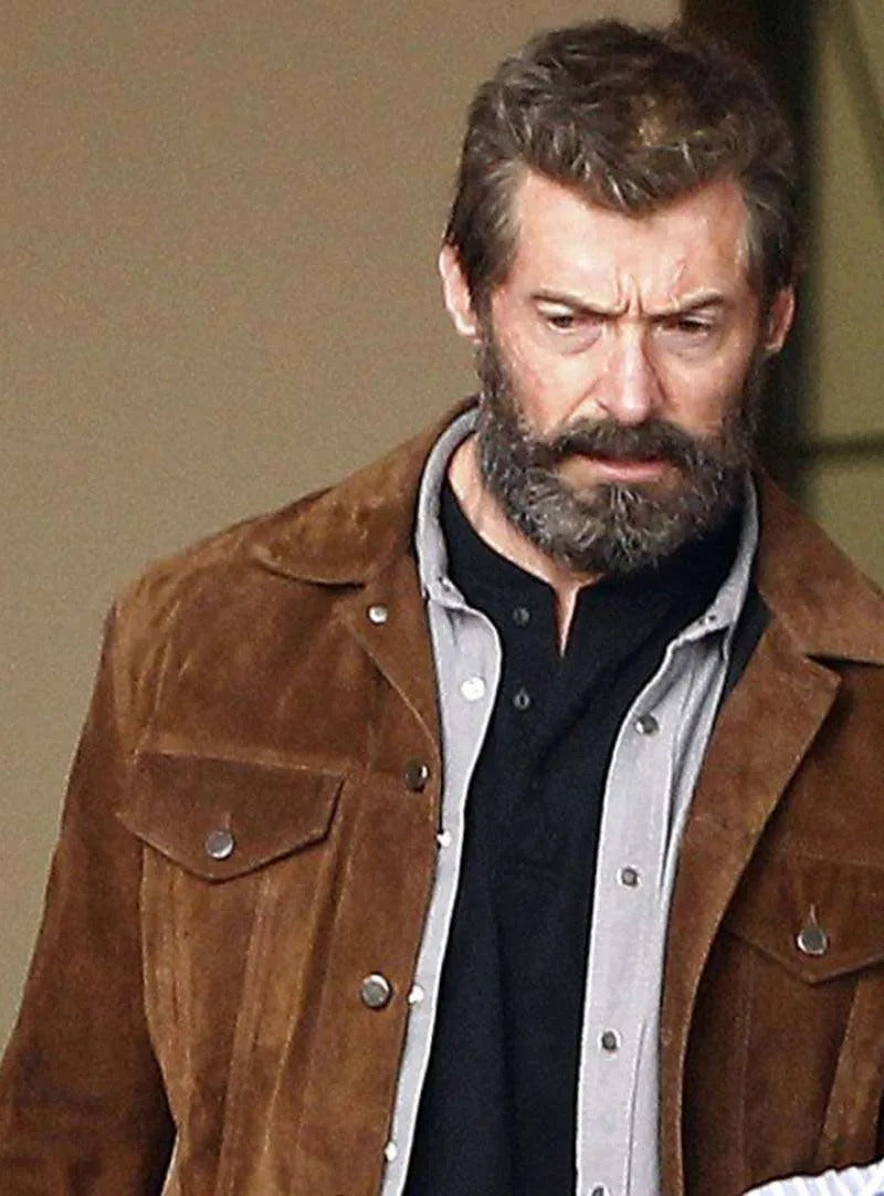 Suede-Brown@X-Men-3-Wolverine-Genuine-Suede-Leather-Jacket