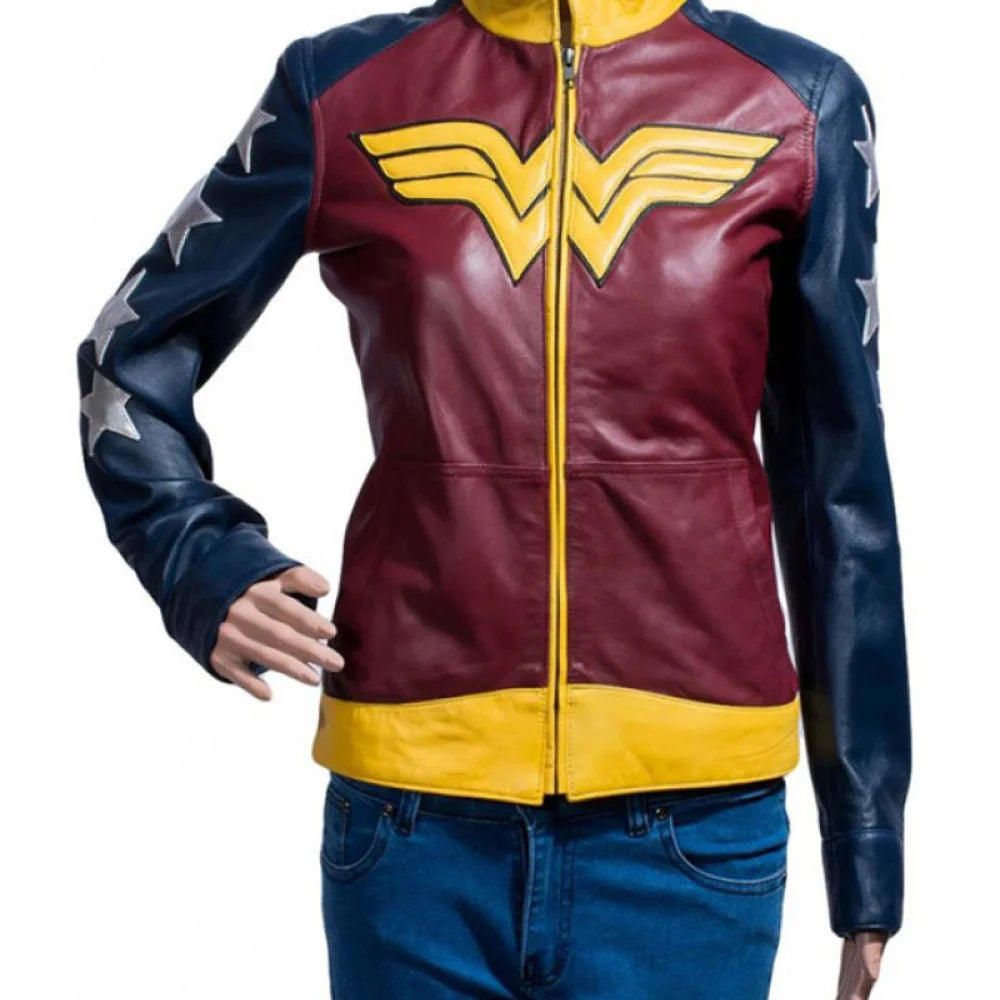 Maroon@Classic-Wonder-Women-Leather-Jacket