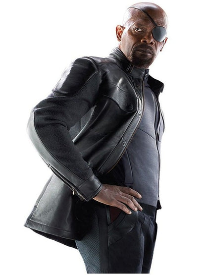 Leather-Jackets-Hub-Mens-Genuine-Lambskin-Leather-Over-Coat-(Black,-Avengers)---LJH1091