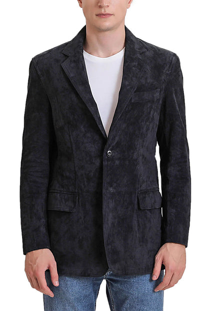 Orlith-Black-Suede-Blazer