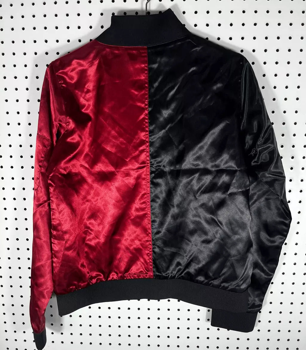 Black-Red@The-Batman-Harley-Quinn-Bomber-Leather-Jacket