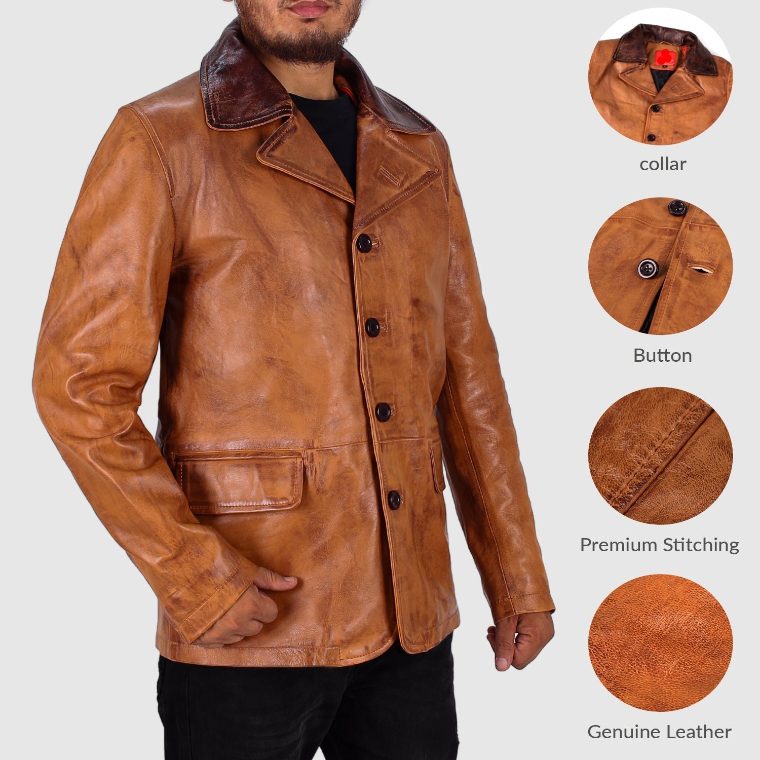 TAN@lyxis-distressed-leather-double-breasted-men's-winter-coat-image3