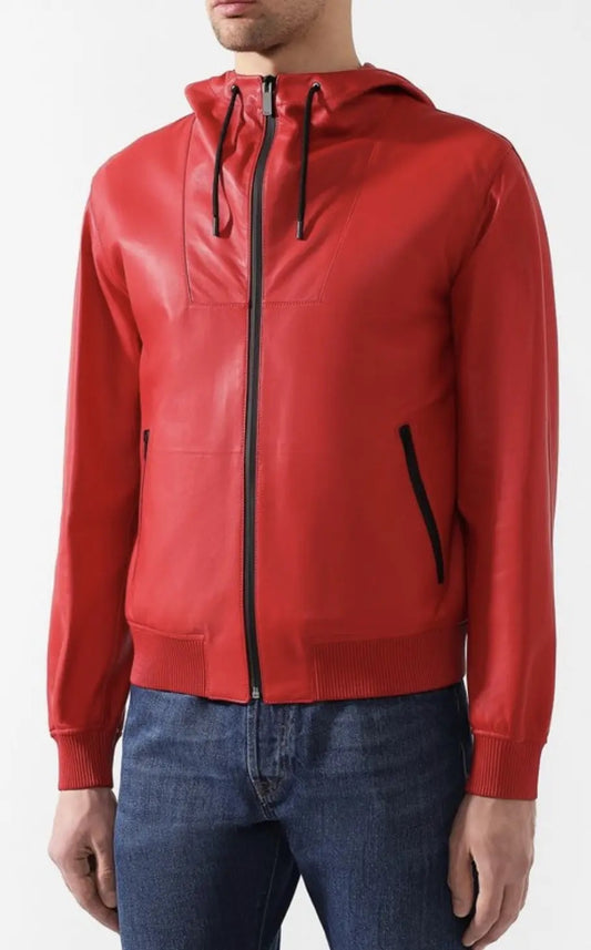 Red@meteorix-red-hooded-bomber-leather-jacket