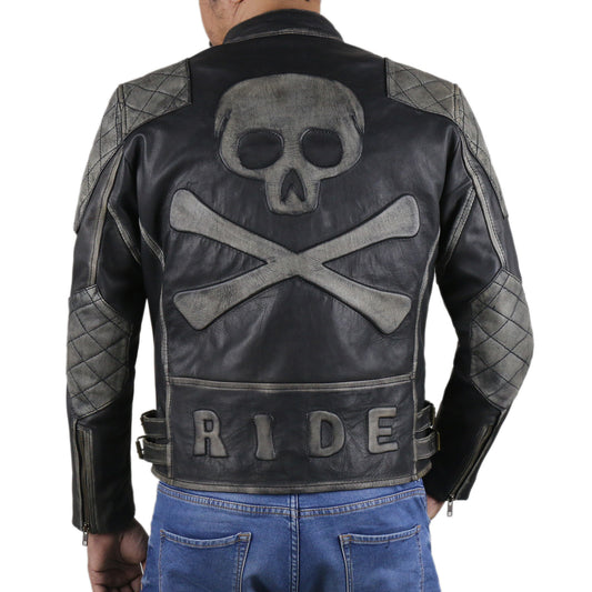 Black-Rubboff@oryvia-distressed-black-cafe-racer-leather-jacket