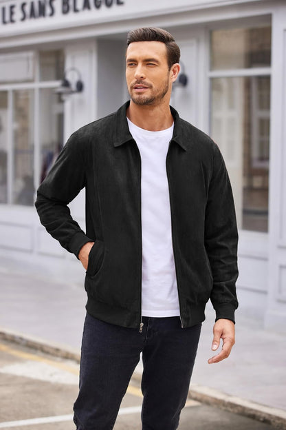 radience-black-suede-aviator-leather-jacket