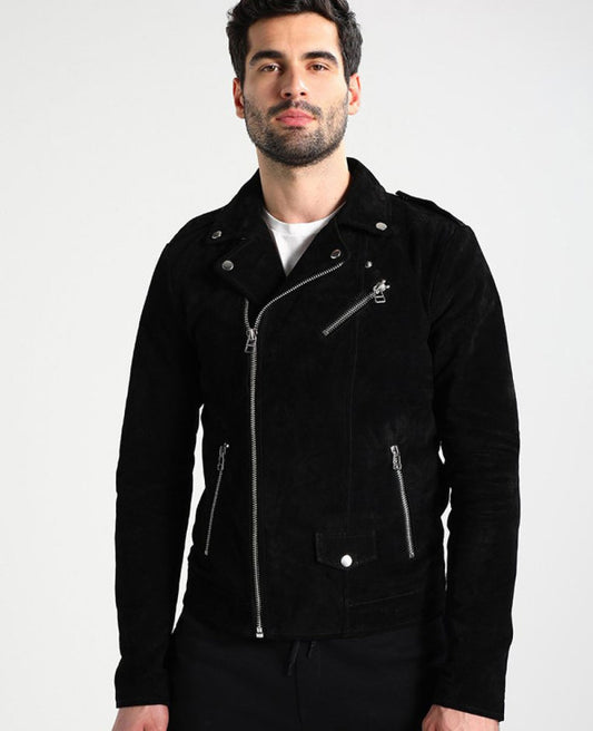 Suede-Black@virtuara-black-suede-double-rider-leather-jacket