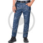 Thalor-Mens-Blue-Slim-Fit-Leather-Pants-Video