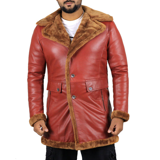 Maroon@ulyxis-shearling-lined-leather-overcoat