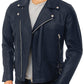  Leather Jackets Hub Mens Genuine Lambskin Leather Jacket (Black, Double Rider Jacket) - 1501104 - Leather Jackets Hub