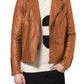  Leather Jackets Hub Mens Genuine Lambskin Leather Jacket (Black, Double Rider Jacket) - 1501188