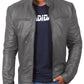  Leather Jackets Hub Mens Genuine Lambskin Leather Jacket (Black, Classic Jacket) - 1501198