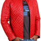  Leather Jackets Hub Mens Genuine Lambskin Leather Jacket (Black, Fencing Jacket) - 1501324