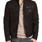  Leather Jackets Hub Mens Genuine Lambskin Leather Jacket (Black, Regal Jacket) - 1501332