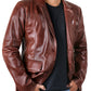  Leather Jackets Hub Mens Genuine Lambskin Leather Coat (Black, Blazer Jacket) - 1501830