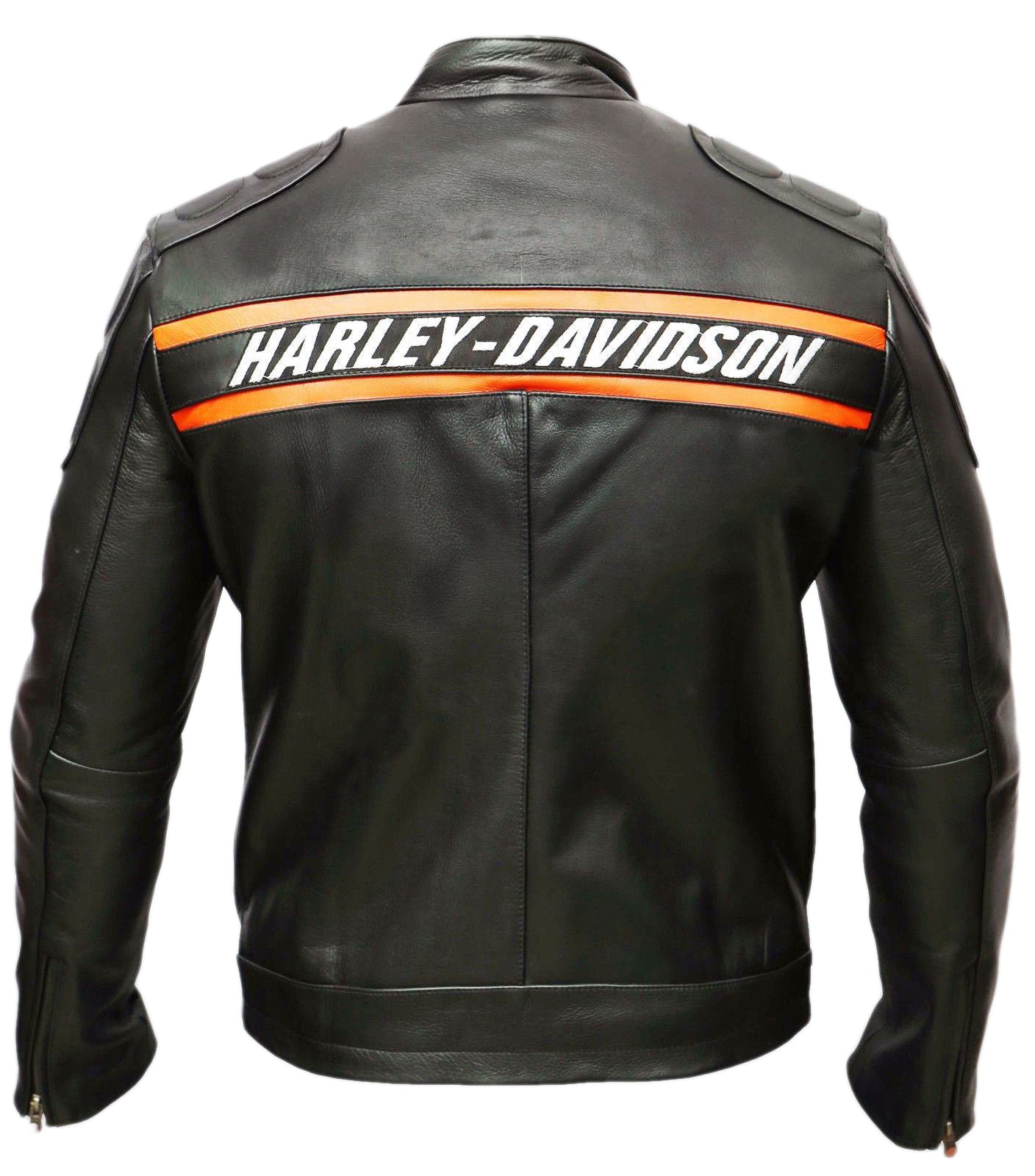 Bill Goldberg Harley Davidson Genuine Leather Motorcycle Jacket Sale ...