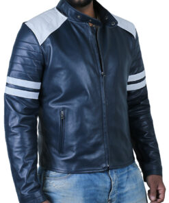 Navy Blue@cometix-navy-blue-biker-leather-jacket