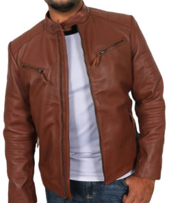 TAN@flareix-tan-biker-leather-jacket