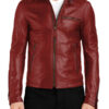 Maroon@blazara-maroon-biker-leather-jacket