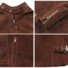 Brown Suede