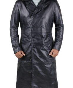 Black@Kyrin-Aviator-Inspired-Long-Leather-Overcoat