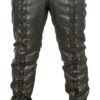 Black@Leather-Jackets-Hub-Mens-Genuine-Lambskin-Leather-Pants-(Black,-Laced-Leather-Pants)---2304002