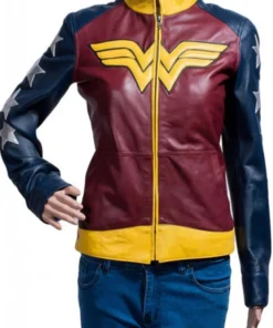 Classic Wonder Woman Leather Jacket