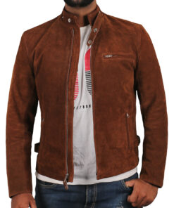 Suede-Brown@Crystara-Brown-Suede-Biker-Leather-Jacket