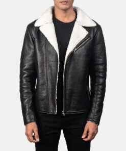 Black@emberix-shearling-black-biker-leather-jacket