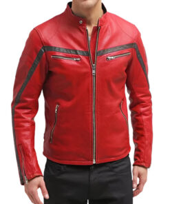 Red@folira-red-cafe-racer-leather-jacket