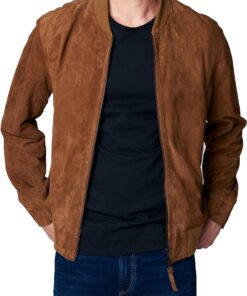 Suede-Brown@havara-brown-suede-bomber-leather-jacket
