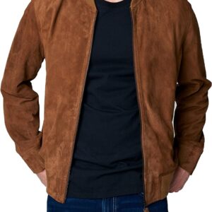 Suede-Brown@havara-brown-suede-bomber-leather-jacket