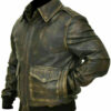 Distressed Black@stellarix-distressed-black-aviator-leather-jacket-image3