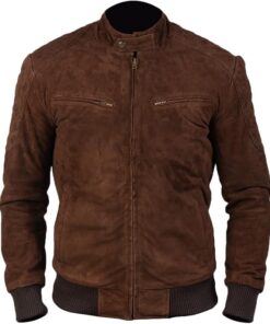 Suede-Brown@Werion-Mocha-Suede-Leather-Jacket