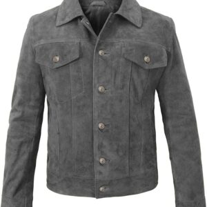Gray@Zovian-Grey-Suede-Leather-Jacket