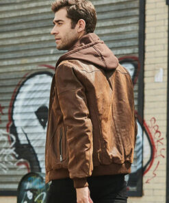 Suede-Tan@Karith-Brown-Suede-Hooded-Leather-Jacket-image2